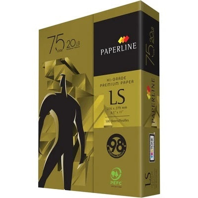 Paper-Paperline Multi-Use 8.5X11 20Lb. 98B 500/Pack - 00000-1