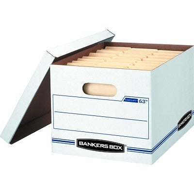 File Box-Stor/File Easylift Letter/Letter White 12/Ct - 0006301