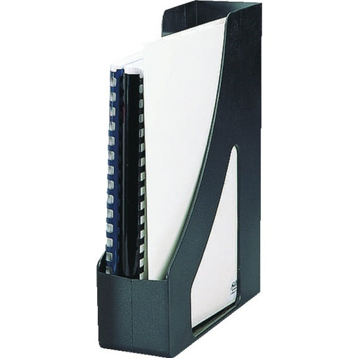 File-Magazine, Plastic Orderly, Black - 00434
