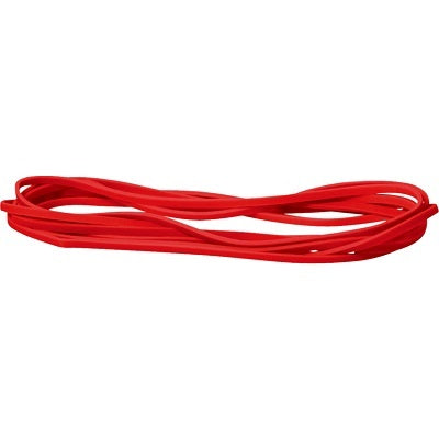 Rubber Bands-1/8"W X 7"L, #117B Red, 12/Pack - 00712