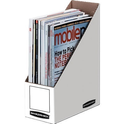 File-Magazine, Letter, White 24/Pack - 0074001