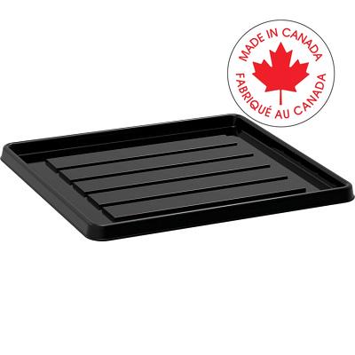 Boot Tray-Storex, Small 12" X 11", Black - 00802B18S