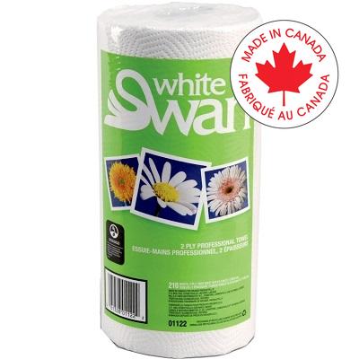 Paper Towel-White Swan, 2-Ply, 210 Sheets  12/Ct - 01122