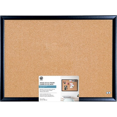 Bulletin Board-Cork With Black Frame  17" X 23" - 026U00-01