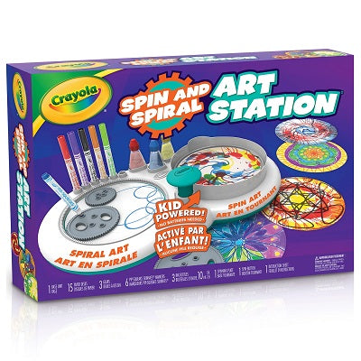 Art Station, Crayola Spin N Spiral - 04-3989