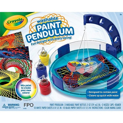 Art Station, Crayola Washable Paint Pendulum - 04-5360