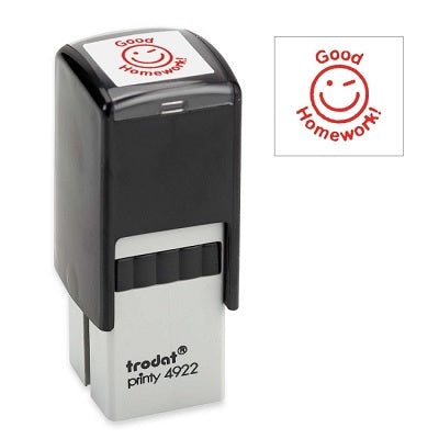 Stamp-Printy, Teacher, Small, Good Homework! - 05398