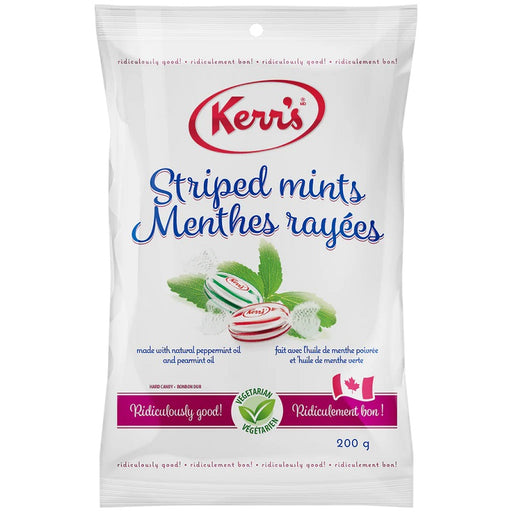 Candy-Kerr'S Striped Mints 200G - 06313