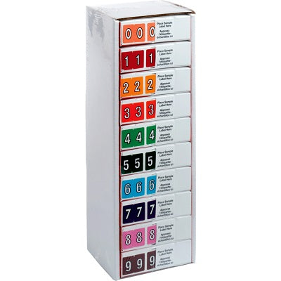 Labels-Numeric Colour Code, Starter Kit - 06640