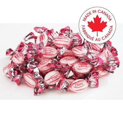 Candy-Dare Mints, Red Striped 1000/Ct - 07MI228-P-MINTRD1000CT