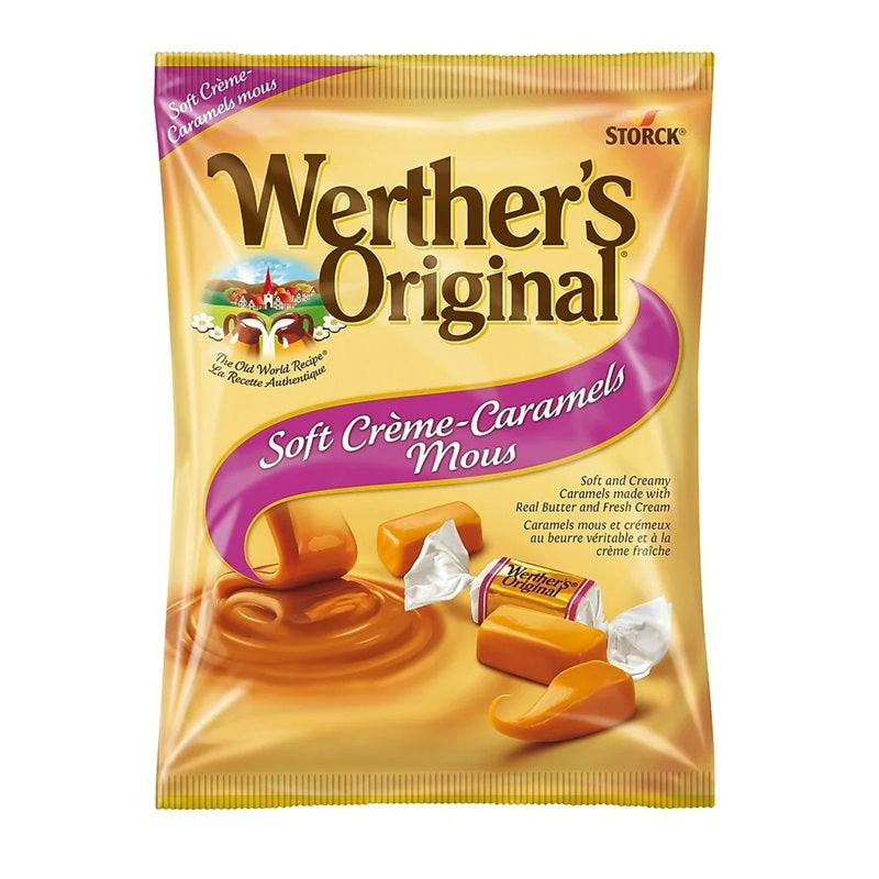 Candy-Werther'S Original Soft Creme Caramels 128G. - 07MI323