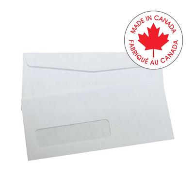 Envelope-#9 Window, White, Side Seam, 500/Box -0924440Fscsnl - 0924445FSCSNL
