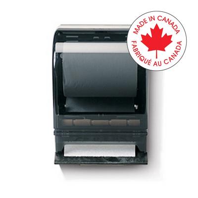 Paper Towel Dispenser-Designer Push Bar Roll, Smoke/Grey - 09772