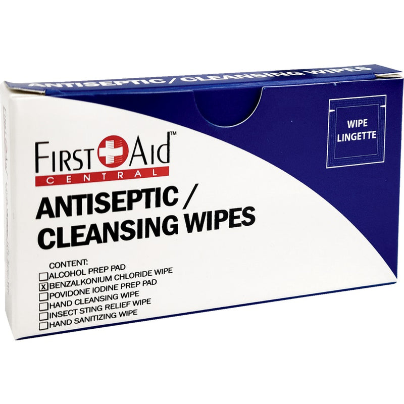 Antiseptic Wipes-Benzalkonium Chloride  12/Pack - 100005U12