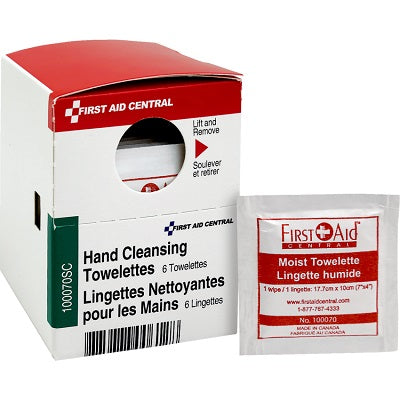 Towelette-Smartcompliance Hand Cleaner 6/Box - 100070SC