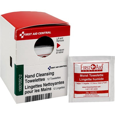 Towelette-Smartcompliance Hand Cleaner 12/Box - 100070SC12