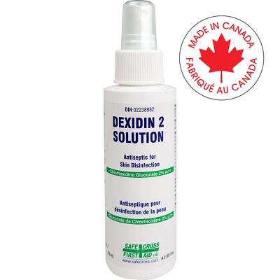Antiseptic Spray-Dexidin 2 Solution, Skin Cleanser 125Ml. - 100276