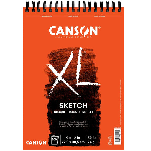 Sketch Book-Coil, Xl 9X12 Top Bound, 100 Sheets - 100510939