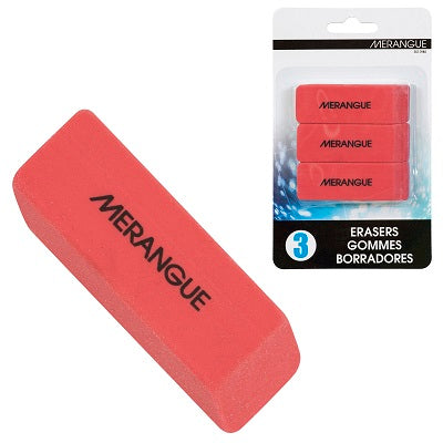 Eraser-Pink Standard, 3Pk - 1017-3031-00-000
