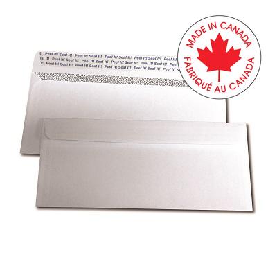 Envelope-#10, White Security Peel & Seal, White 500/Bx - 1018480FSCNL