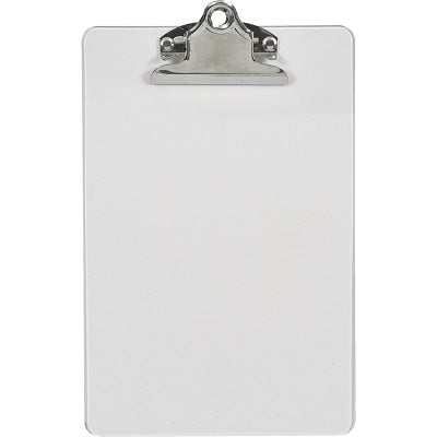 Clipboard-Plastic 6" X 9" Clear - 1020-1591-00-000