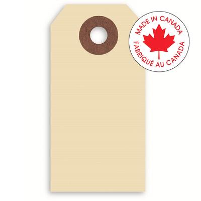 Tags-Shipping, Manila Size 1, 2-3/4X1-3/8"  1000/Box - 1024-4070-00-000