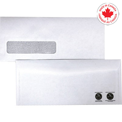 Envelope-#10 White, Artline, Window Antimicrobial, 500/Box - 1024485FSCNLAM