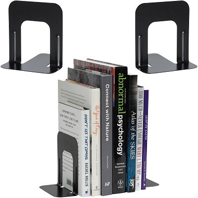 Bookends-Metal, 5" Non-Skid, Black - 1025-0510-00-000