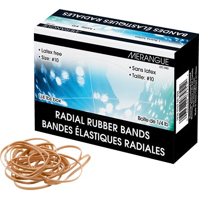 Rubber Bands-1/4 Lb. Box #10 1/16" X 1-1/4" - 1036-0162-00-000