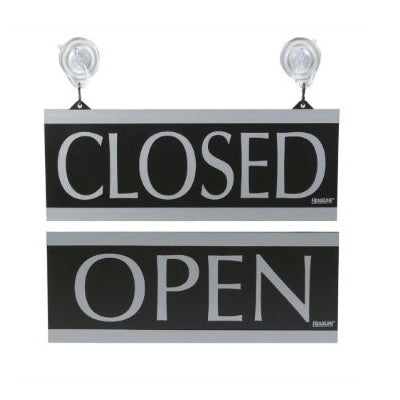 Sign-Century Series 5X13 Open/Closed - 10736-04246