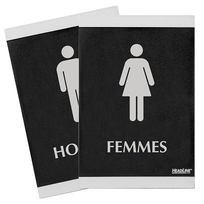 Sign-Century Series 6X9 Hommes Et Femmes French - 10736-05850