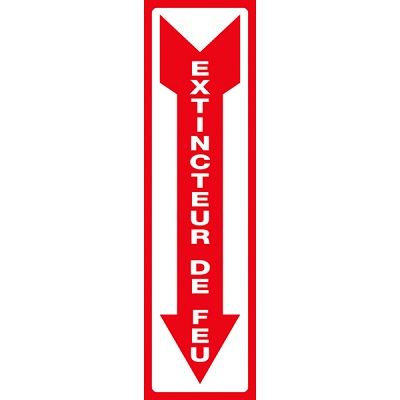 Sign-Glow In Dark 8X12 Extincteur De Feu - 10736-06253