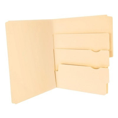 File Folder-Letter, Divide It Up, Manila 24/Pack - 10770