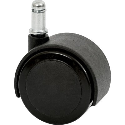 Caster-Hard Floor, Twin Wheel 2.5" Black - 1091-5031-00-000
