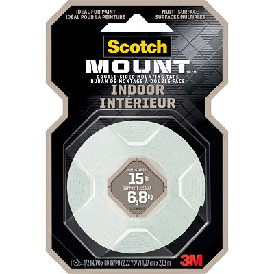 Mounting Tape-Indoor Mount, 12.7Mm X 2Mm - 110H-DC-EF