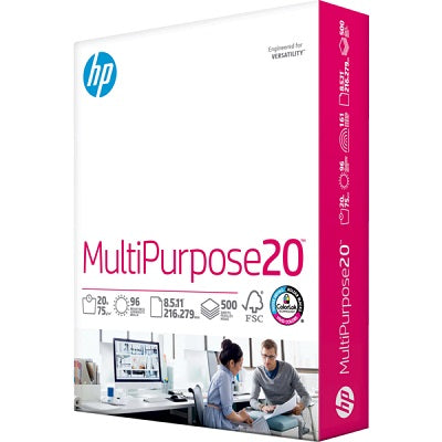Paper-Hp Multipurpose Letter 20Lb. 96Bright 500/Pack - 112000