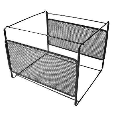 File Holder-Desk, Hanging Mesh, Letter Size, Black - 11971