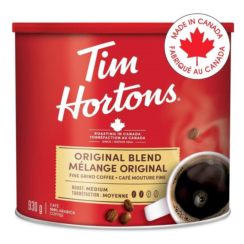Coffee-Tim Hortons Original Blend, Fine 930G Can (07227) - 11GR175