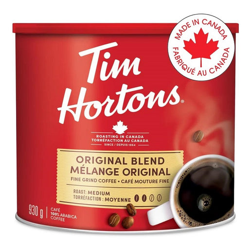 Coffee-Tim Hortons Original Blend, Fine 930G Can (07227) - 11GR175