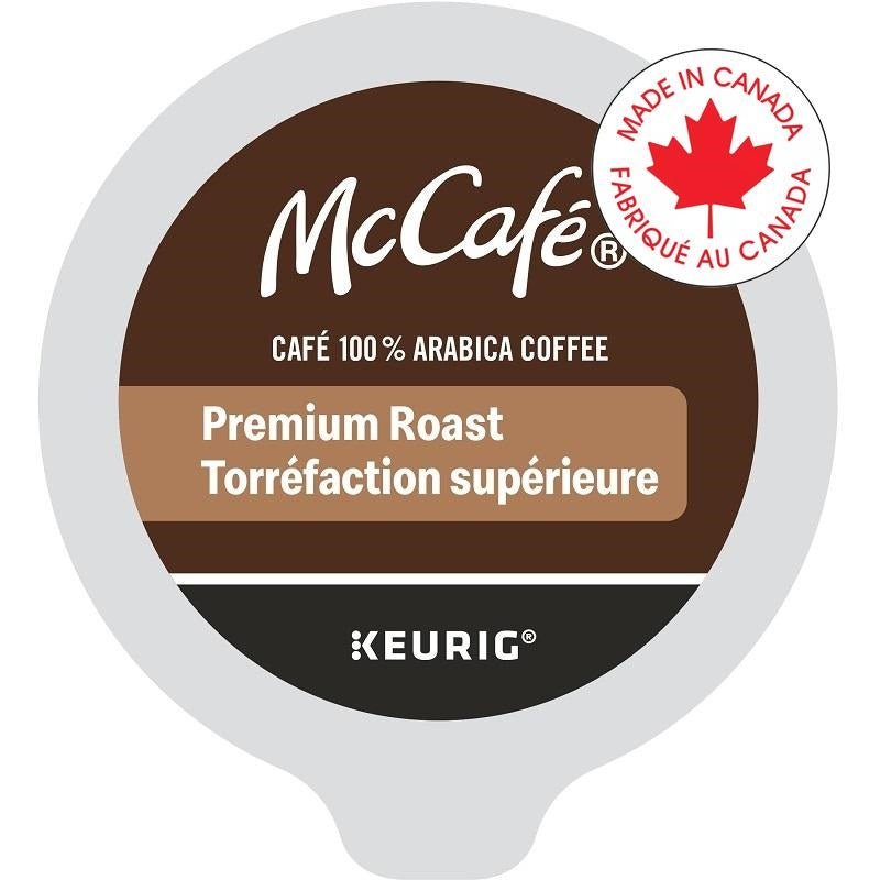Coffee-K Cup Mccafe Premium Medium Dark Rst 30/Box (60826) - 11KR180