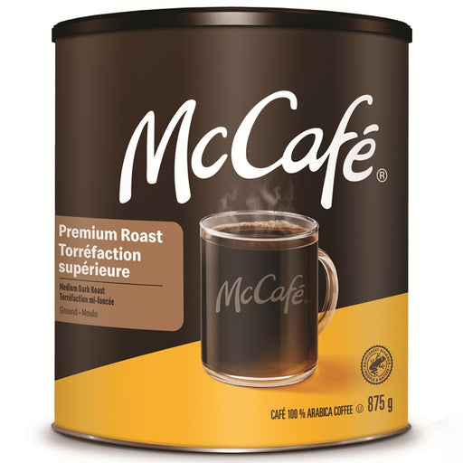 Coffee-Mccafe Premium Fine Ground, Tin 875G. - 11KR205