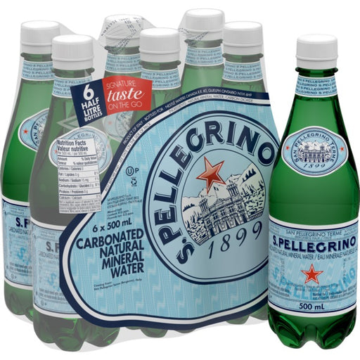Water-San Pellegrino 500Ml 6/Pk - 12136022