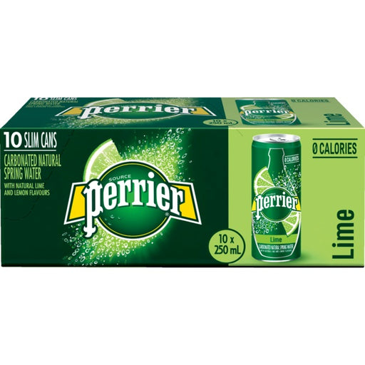 Water-Perrier Spring Lime 250Ml 10/Ct - 12243599