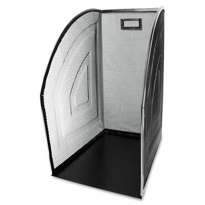 File-Magazine, Mesh Jumbo 6" Black - 12262