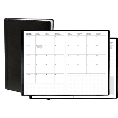 Planner-Weekly, Note 21 8-1/4X6 Bilingual Black 2025 - 12265B02