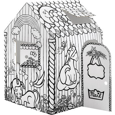 Playhouse-Bankers Box, Colour In, Unicorn - 1230101