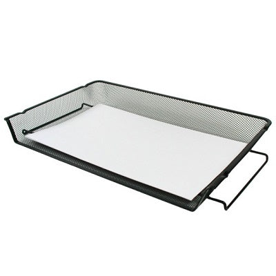 Desk Tray-Mesh, Legal Side Load,Black - 12326