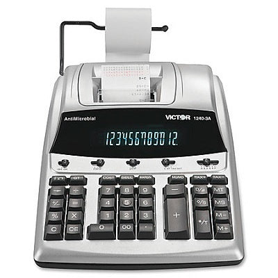 Calculator-Printing Ac 12 Digit Heavy Duty 4.5Lps,Anti-Micr. - 1240-3A