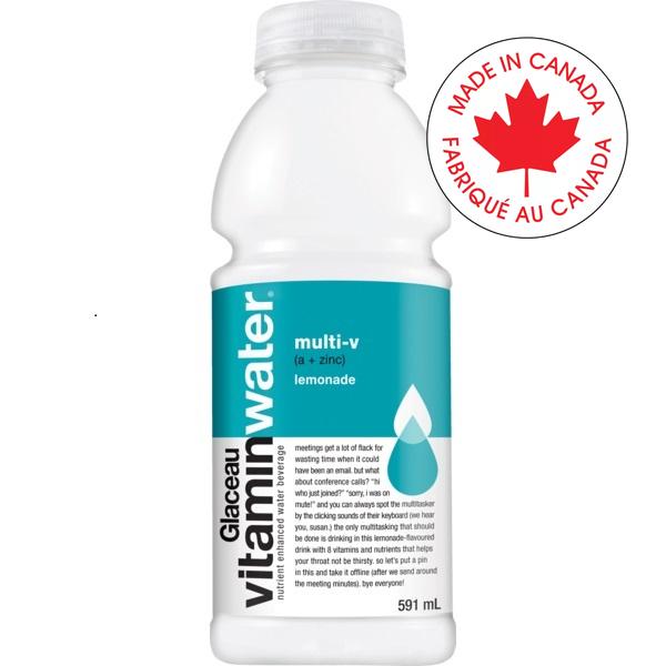 Vitamin Water-Lemonade Multi-V 591Ml 12/Ct - 130993