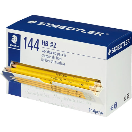 Pencils-Staedtler Class Pack No.2 Hb, 144/Box -Sub 13246C144 - 13247C144A
